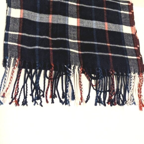 EUC Vintage Nova Check 100% Cashmere Hand Tailored Scarf/Neck Warmer - UNISEX - Picture 4 of 4